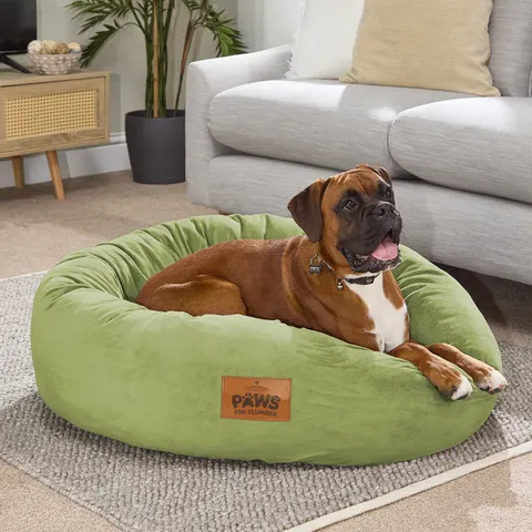 Paws for Slumber Donut Pet Bed, X Large – image 1
