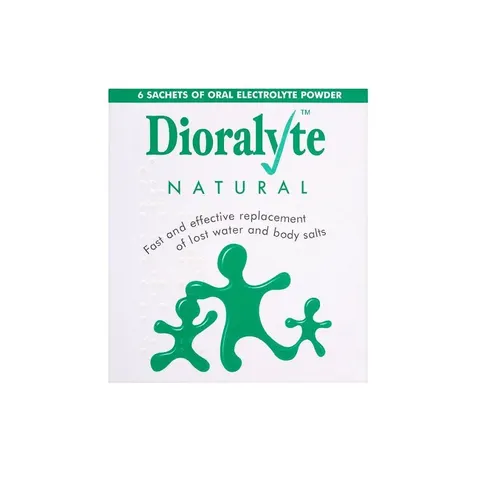 Dioralyte Natural 6 Sachets – image 1