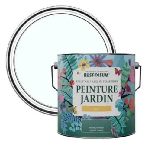Rust-Oleum Icecap Matt Garden Paint 2.5L – image 1
