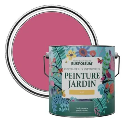 Rust-Oleum Raspberry Ripple Matt Garden Paint 2.5L – image 1