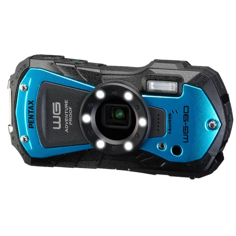 Pentax WG-90 compact camera Blauw – afbeelding 1