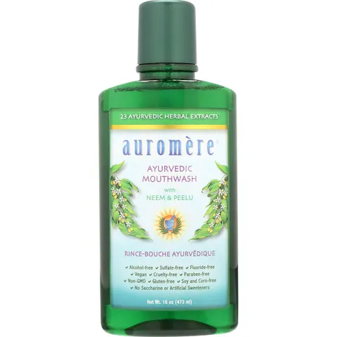 Auromere, Ayurvedic Mouthwash, 473ml – image 1