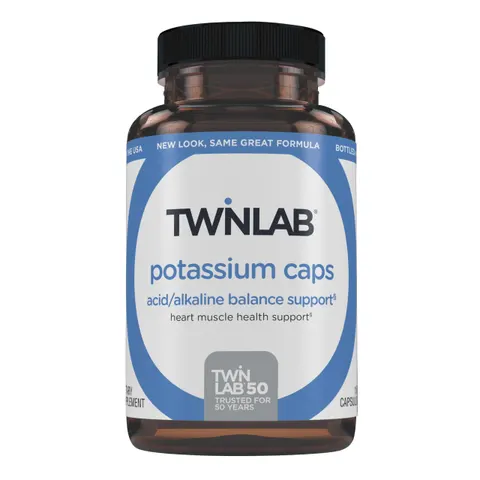 Twinlab, Potassium Caps, 180 Capsules – image 1