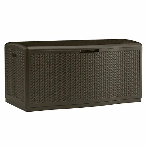 Suncast 469L Minnesota Storage Box - Java Brown – image 1