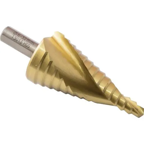 C.K CK T3013 - TiN Coated HSS Multi-Step Drill 6 - 32mm – image 1