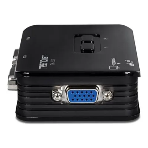 TRENDNET TRN TK-207K - 2-Port USB-KVM switch – image 1