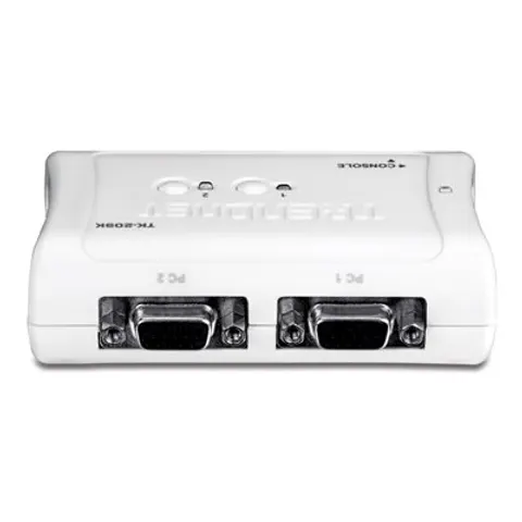 TRENDNET TRN TK-209K - 2-Port USB VGA KVM Switch – image 1