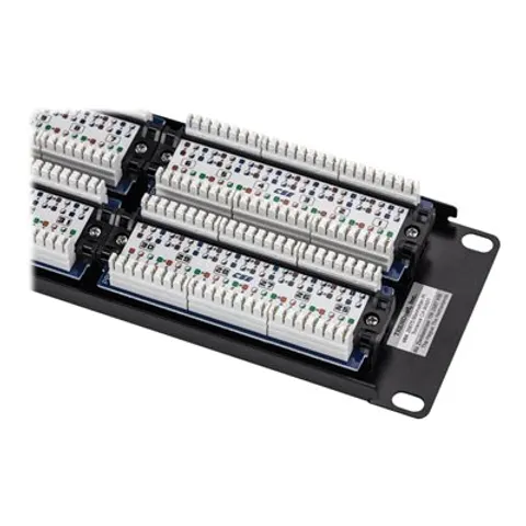 TRENDNET TRN TC-P48C5E - Patchpanel, 48-Port, Cat.5e, 2 HE – image 1