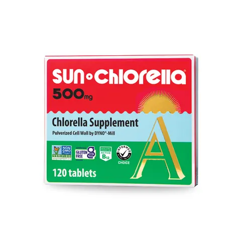 Sun Chlorella, Chlorella, 500 mg, 120 Tablets – image 1