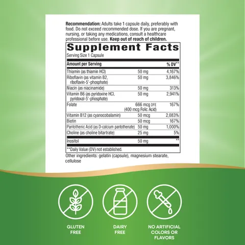 Nature's Way, B-50 Complex, 100 Capsules – image 1
