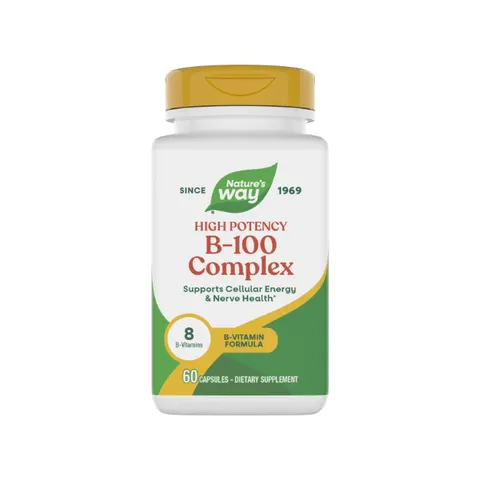Nature's Way, B-100 Complex, 60 Capsules – image 1