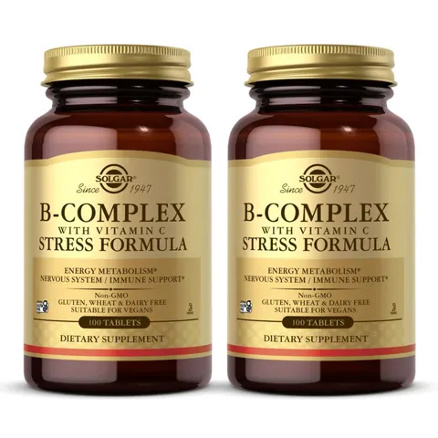 Solgar b complex+vit.c 100comp – imagen 1