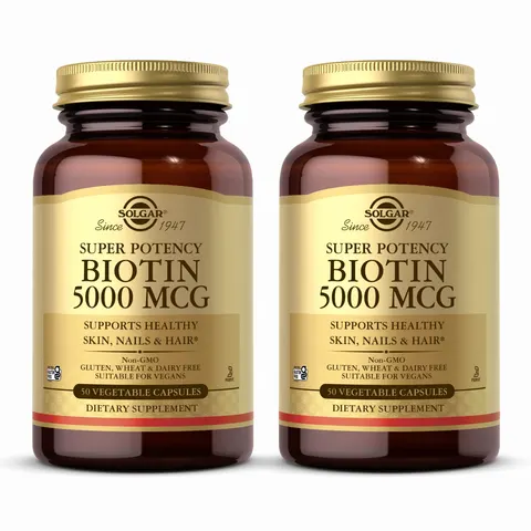 Solgar Biotine 5000 µg 100 comprimés – image 1
