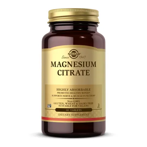Solgar Magnesium Citrate 60 Units – image 1