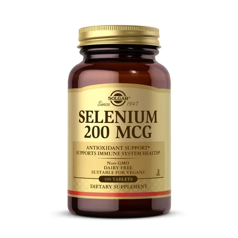 Solgar, Selenium, 200 mcg, 100 Tablets – image 1