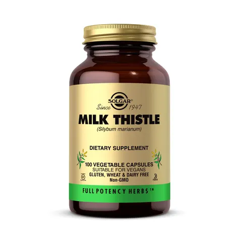 Solgar Milk Thistle 100 Capsules – image 1
