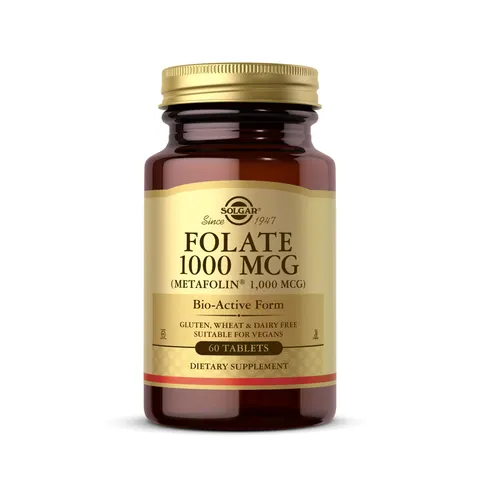 Solgar Folate 1000 mcg 60 tabs – image 1