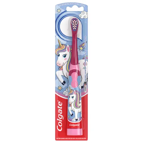 Kids Battery Powered Toothbrush, Unicorn, 1 count – image 1