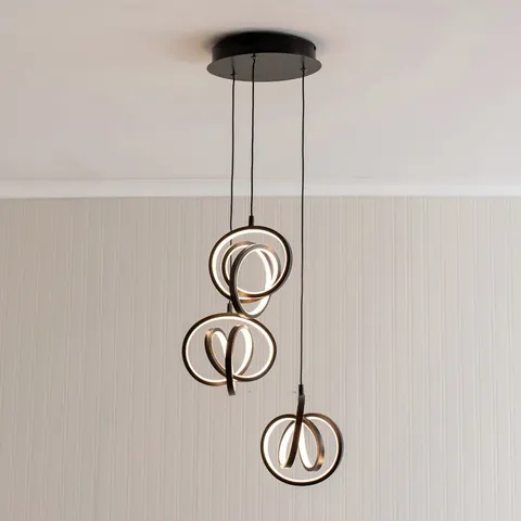 Infinity 3 Drop LED Ceiling Light – image 1