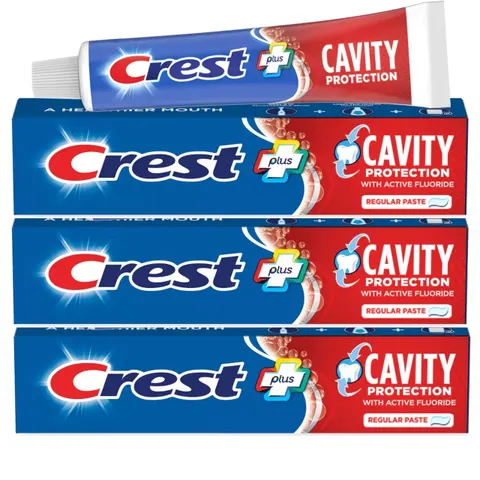 Crest Regular 8.2 Size 8.2z Crest Cavity Protection Fluoride Toothpaste, Regular – image 1
