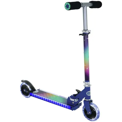 MoVe Nova Folding Inline Scooter - Blue and Purple – image 1