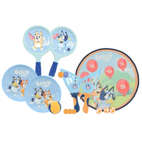 Bluey 4in1 Bumper Box Garden Games – image 1