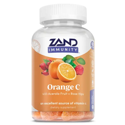 Zand, Immunity, Orange C Gummies, 60 Gummies – image 1