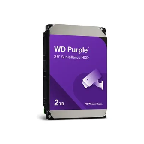 Disco Duro 3.5" Morado 2TB 64MB SATA - WESTERN DIGITAL – imagen 1