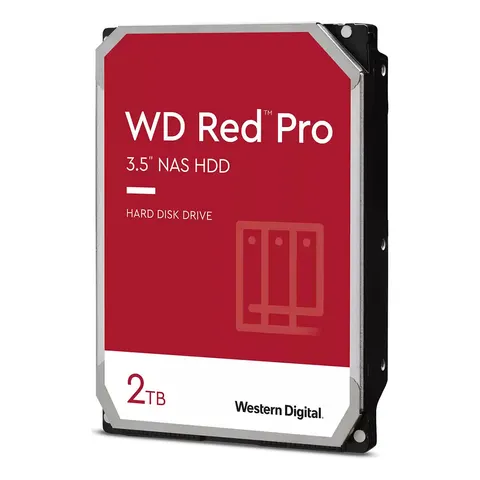 Western Digital Red Pro - Interne Harde Schijf - NAS HDD - 512MB Cache - 14 TB – afbeelding 1
