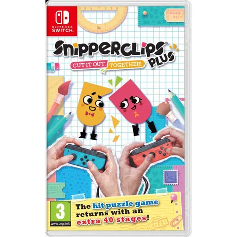 Snipper Clips Plus: Cut it out Together (Switch) – afbeelding 1