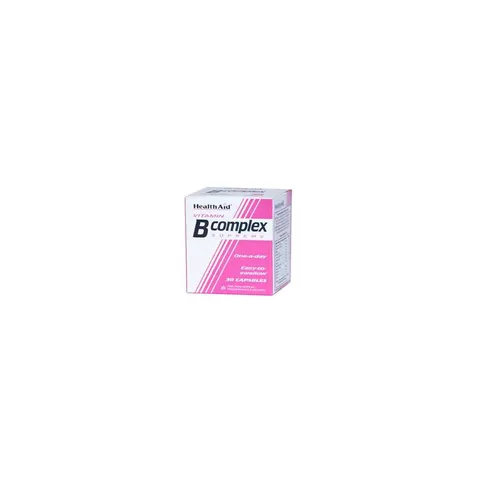 HealthAid Vitamin B Complex 30 Capsules – image 1