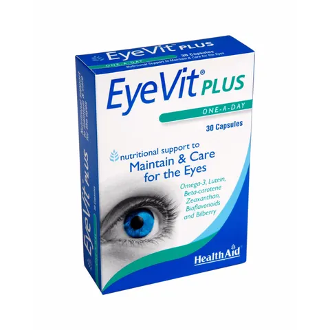 HealthAid EyeVit Plus 30 Kapseln – Bild 1