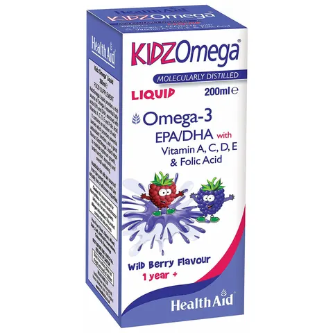 Kidz Omega 3 Liquid Supplemento - 200ml – immagine 1