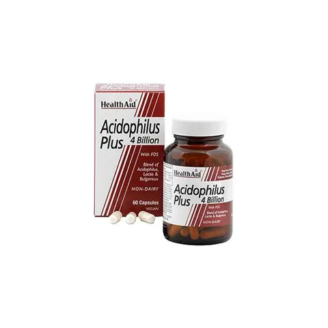 HealthAid Acidophilus Plus Probiotic 60 Capsules – image 1