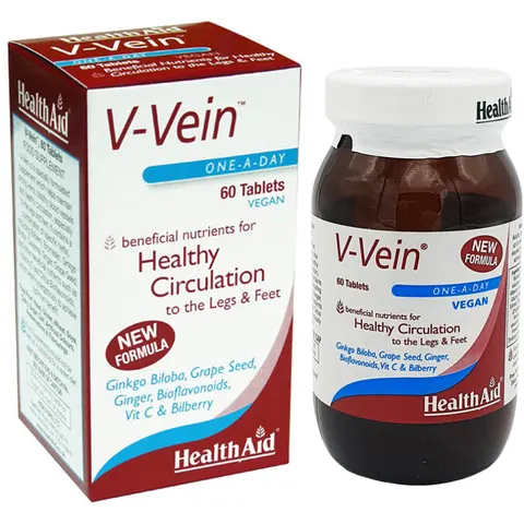 Health Aid V-VEIN 60 Tabs – imagen 1