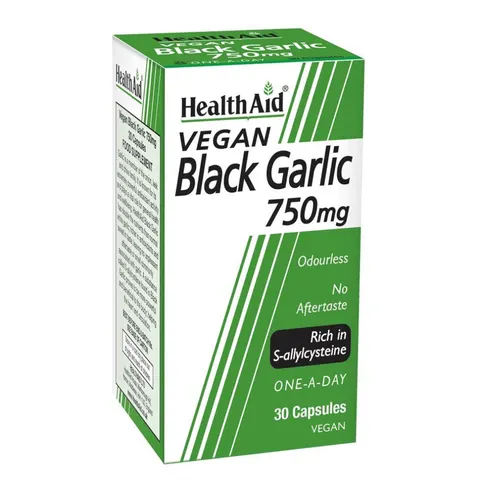 750mg Aglio Nero, Flacone da 30 Capsule – immagine 1