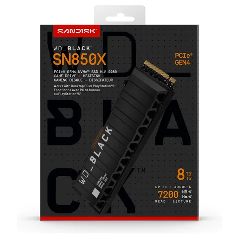 Western Digital WD_BLACK SN850X NVMe – Bild 1