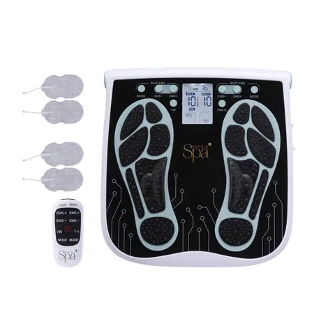 EMS Foot & Body Massager with Vibration & Remote Control & 4 Pads – image 1