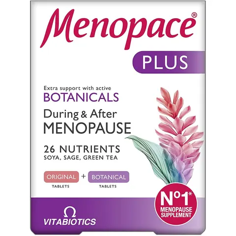 Vitabiotics Menopace Plus 56 Tablets – image 1