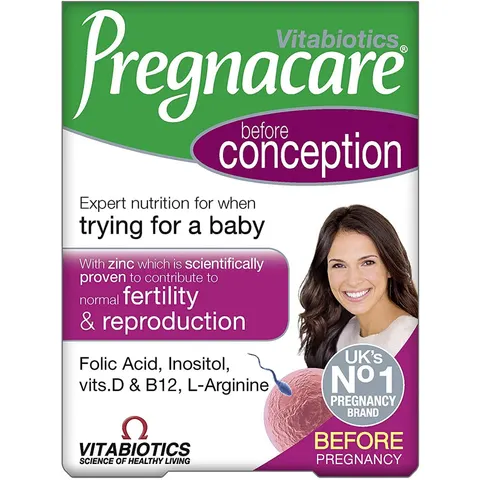 Vitabiotics Pregnacare Before Conception 30 Tablets – image 1