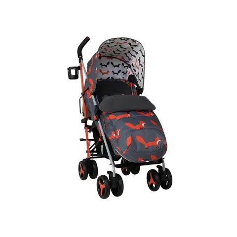 Cosatto Supa 3 Stroller - Charcoal Mister Fox – image 1