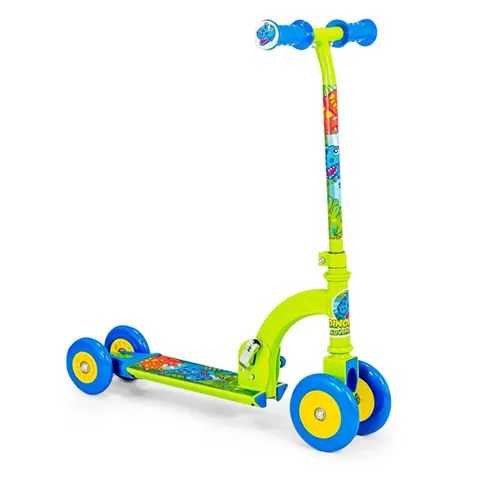 Ozbozz Dinosaur My First Scooter - Green & Blue – image 1