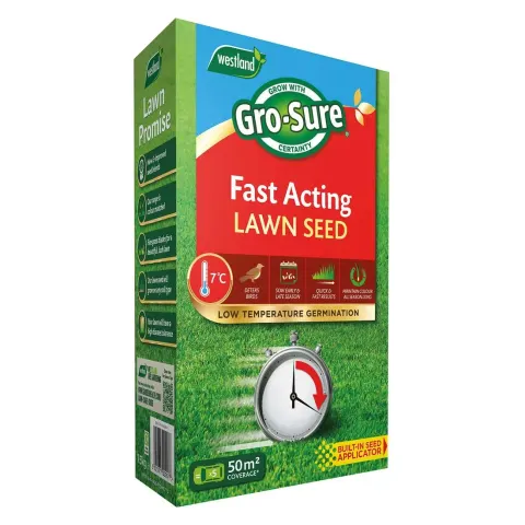 Gro-Sure Fast Acting Lawn Seed 50sqm – image 1