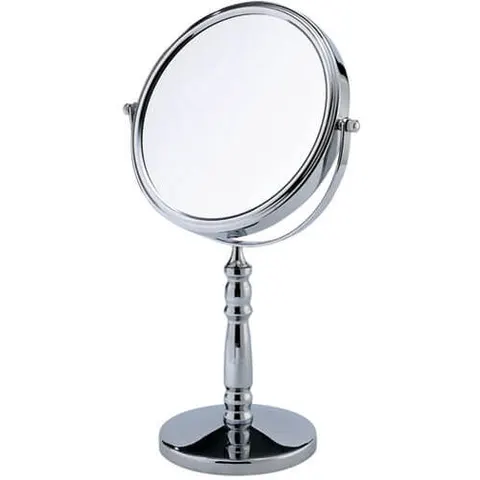 Showerdrape Rho 5x Magnifying Chrome Makeup Vanity Mirror – image 1