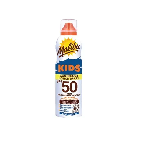 Malibu Continuous Spray sunscreen SPF 50 175 ml – image 1