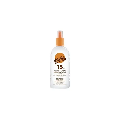 Malibu Lotion Spray Medium Protection protective spray SPF 15 200 ml – image 1