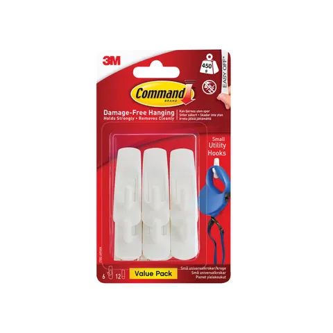 Command Adhesive Strip Utility Hooks – image 1