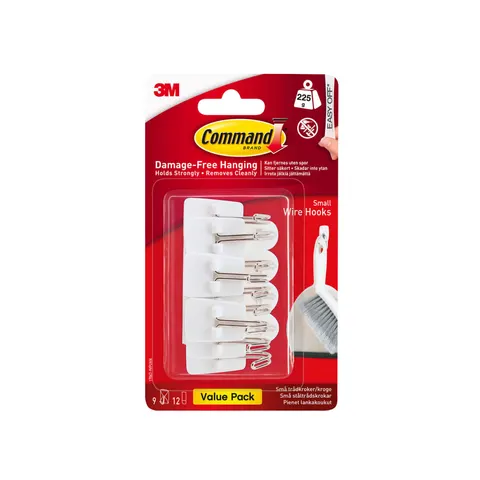 Command Adhesive Strip Wire Hooks – image 1
