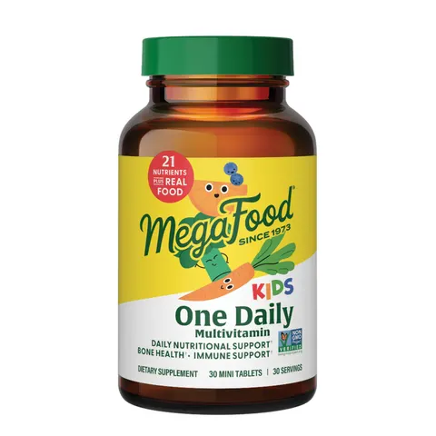 MegaFood, Kids One Daily Multivitamin, 30 Tablets – image 1
