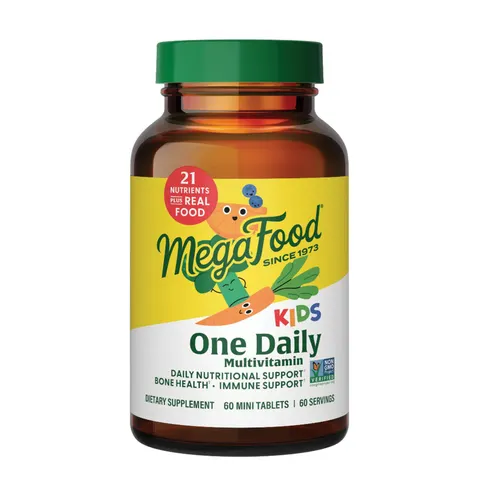 MegaFood, Kids One Daily, 60 Tablets – image 1